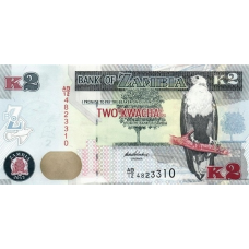 P49a Zambia - 2 Kwacha Year 2012